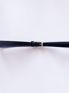 Ivy ceinture cuir - noir -
